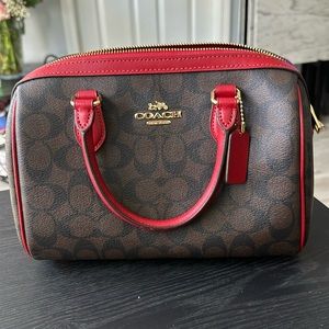 Coach Outlet Rowan Satchel In Signature Canvas